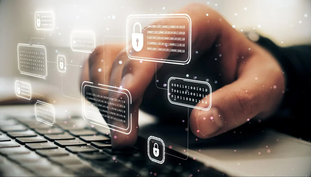 Cybersecurity services by American Security Force featuring secure data protection and encrypted network security solutions in Los Angeles