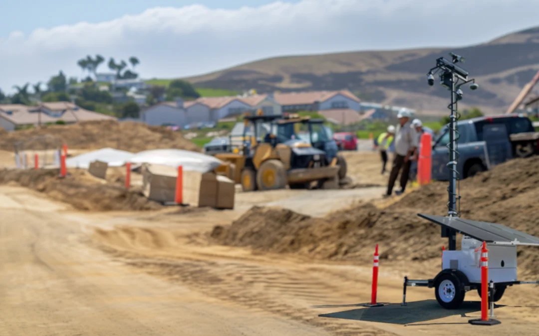 How to Enhance Construction Site Safety With Mobile Surveillance Trailers